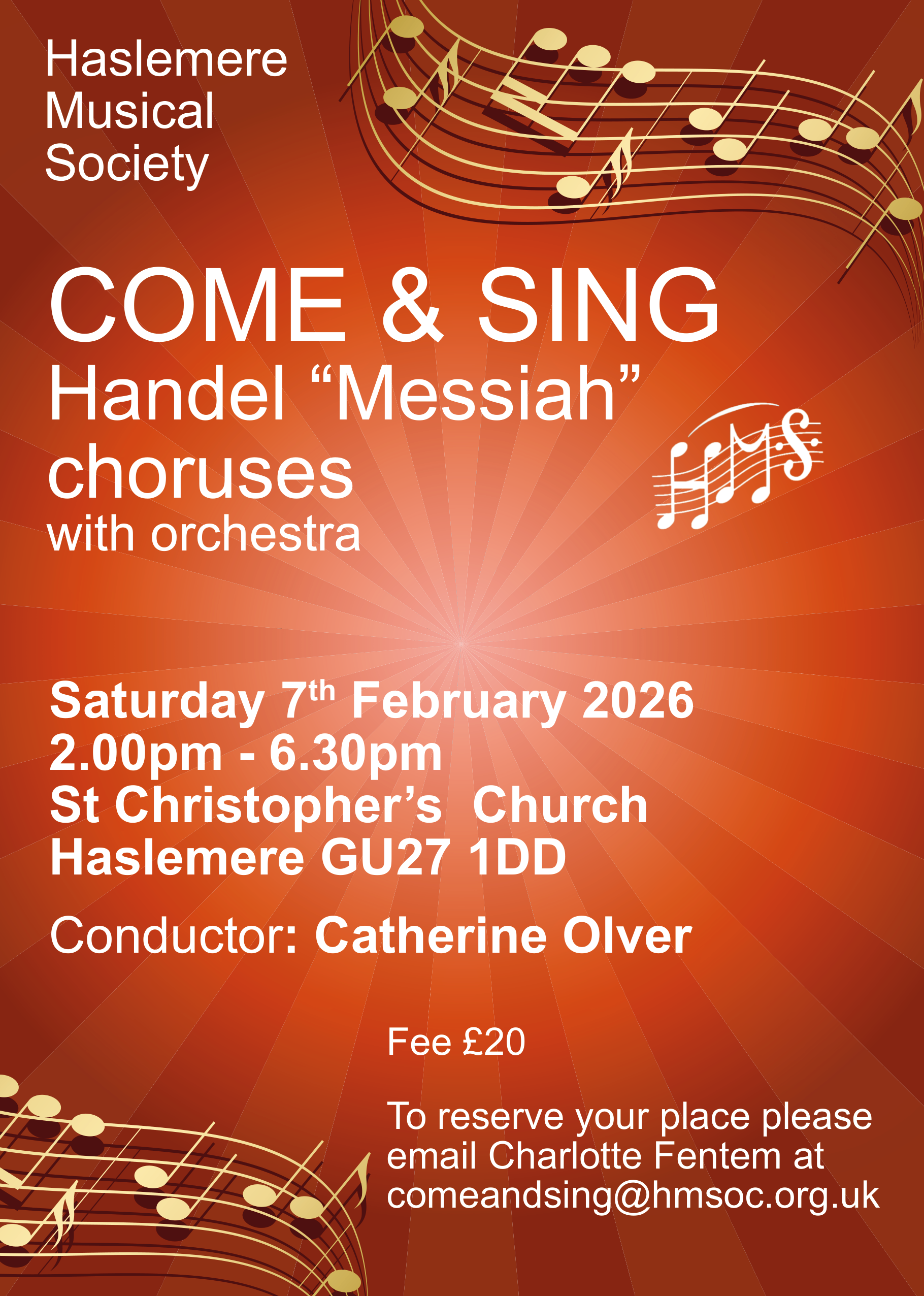 'Come and Sing' - Choruses from 'The Messiah'